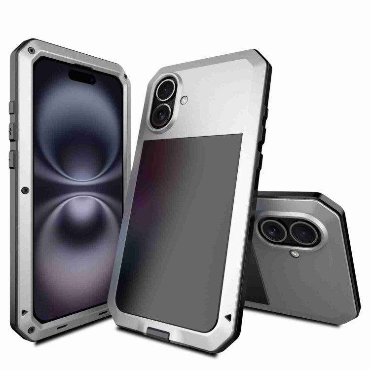Coque de téléphone RedPepper Triple-proof en métal, Pour iPhone 17 Pro Max, Pour iPhone 17 Pro, Pour iPhone 17, Pour iPhone Air, Pour iPhone 16 Pro Max, Pour iPhone 16 Pro, Pour iPhone 16 Plus, Pour iPhone 16