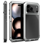 Coque de téléphone RedPepper Triple-proof en métal, Pour iPhone 17 Pro Max, Pour iPhone 17 Pro, Pour iPhone 17, Pour iPhone Air, Pour iPhone 16 Pro Max, Pour iPhone 16 Pro, Pour iPhone 16 Plus, Pour iPhone 16