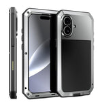 Coque de téléphone RedPepper Triple-proof en métal, Pour iPhone 17 Pro Max, Pour iPhone 17 Pro, Pour iPhone 17, Pour iPhone Air, Pour iPhone 16 Pro Max, Pour iPhone 16 Pro, Pour iPhone 16 Plus, Pour iPhone 16