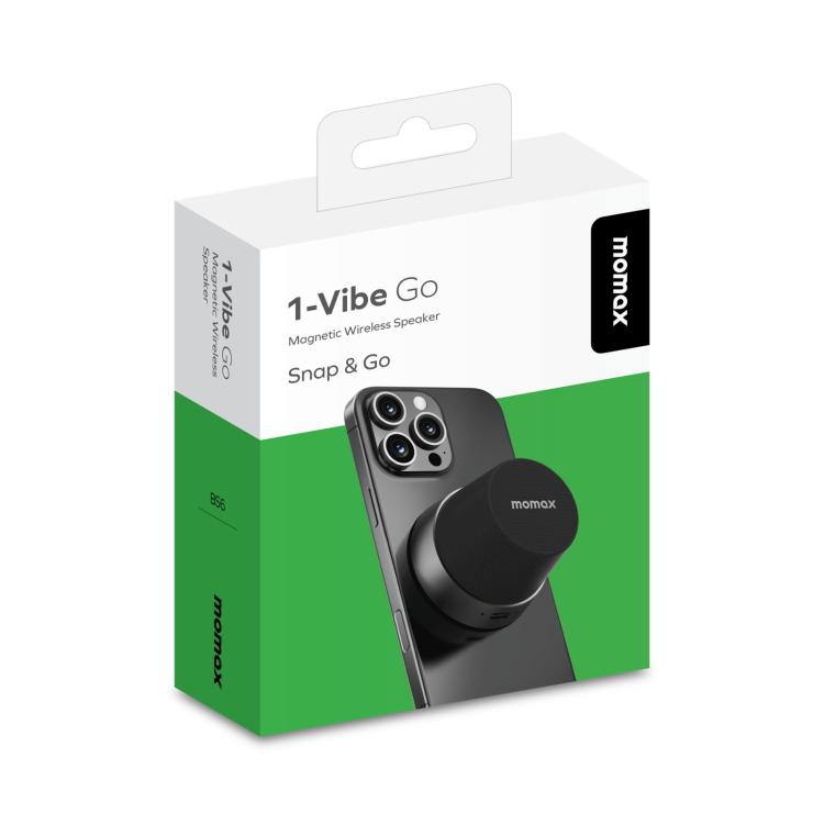 Enceinte sans fil magnétique Momax 1-Vibe Go
