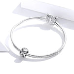 Accessoires de bracelet et collier DIY en argent sterling S925, perles de blé et zircon, SCC1614