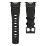 Bracelet de montre en cuir style Mecha, pour Samsung Galaxy Watch Ultra 47mm / Ultra 2025