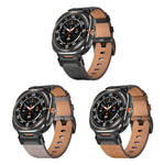 Bracelet de montre en cuir style Mecha, pour Samsung Galaxy Watch Ultra 47mm / Ultra 2025