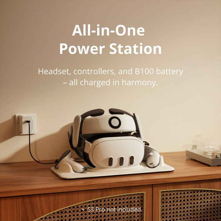 Station de charge sans fil BOBOVR D3, pour Meta Quest 3