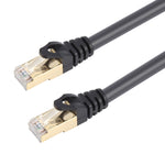 Câble réseau Gigabit Cat 8 double blindé, 1 m, 2 m, 3 m, 5 m, 8 m, 10 m, 15 m, 20 m, 30 m