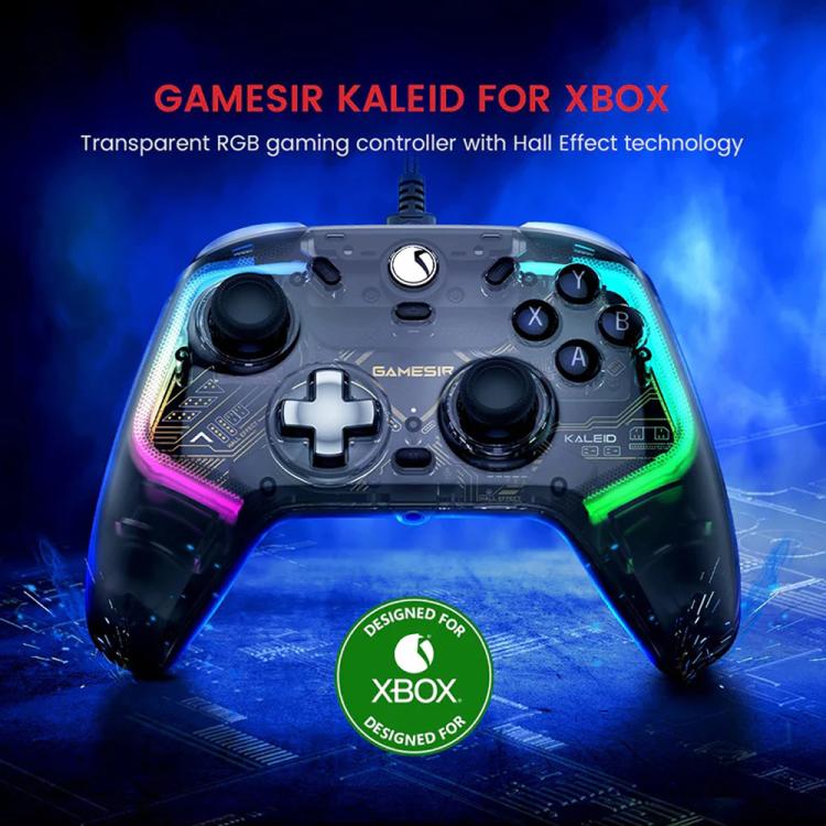 Manette de jeu filaire GameSir Kaleid pour Xbox