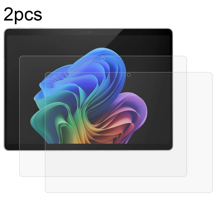 2 pcs Film d'écran texturé papier professionnel 3H pour croquis au crayon, Pour Microsoft Surface Pro 11 / 10 / 9 / 8 / X