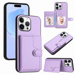 Étui de téléphone antivol RFID avec pochette pour cartes à bouton, Pour iPhone 17 Pro Max, Pour iPhone 17 Pro, Pour iPhone 17, Pour iPhone Air, Pour iPhone 16 Pro Max, Pour iPhone 16 Pro, Pour iPhone 16 Plus, Pour iPhone 16