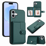 Étui de téléphone antivol RFID avec pochette pour cartes à bouton, Pour iPhone 17 Pro Max, Pour iPhone 17 Pro, Pour iPhone 17, Pour iPhone Air, Pour iPhone 16 Pro Max, Pour iPhone 16 Pro, Pour iPhone 16 Plus, Pour iPhone 16