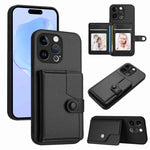 Étui portefeuille antivol RFID avec bouton, pour iPhone SE 2022 / 2020, pour iPhone 13 Pro Max, pour iPhone 13 Pro, pour iPhone 13, pour iPhone 13 mini, pour iPhone 12, pour iPhone 12 Pro Max, pour iPhone 12 Pro