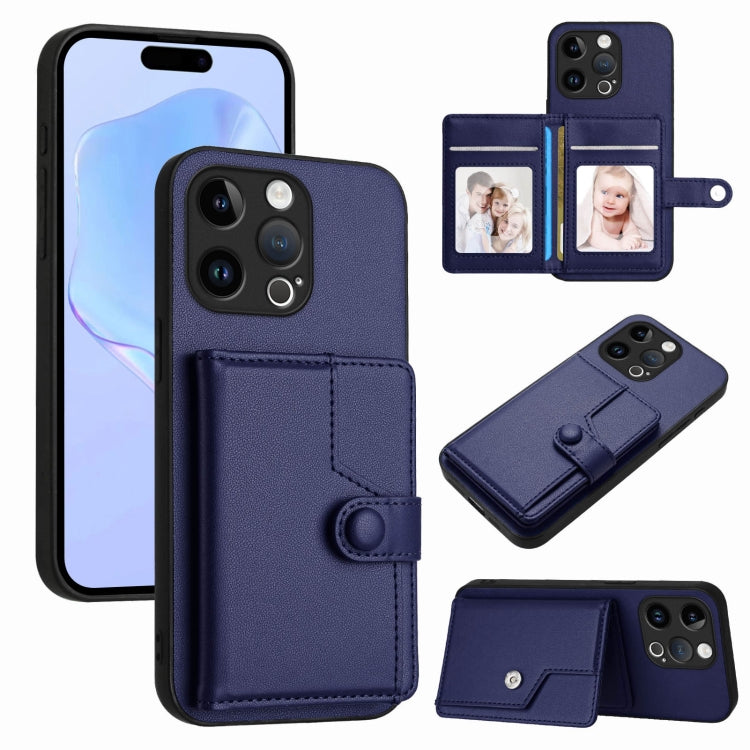 Étui portefeuille antivol RFID avec bouton, pour iPhone SE 2022 / 2020, pour iPhone 13 Pro Max, pour iPhone 13 Pro, pour iPhone 13, pour iPhone 13 mini, pour iPhone 12, pour iPhone 12 Pro Max, pour iPhone 12 Pro