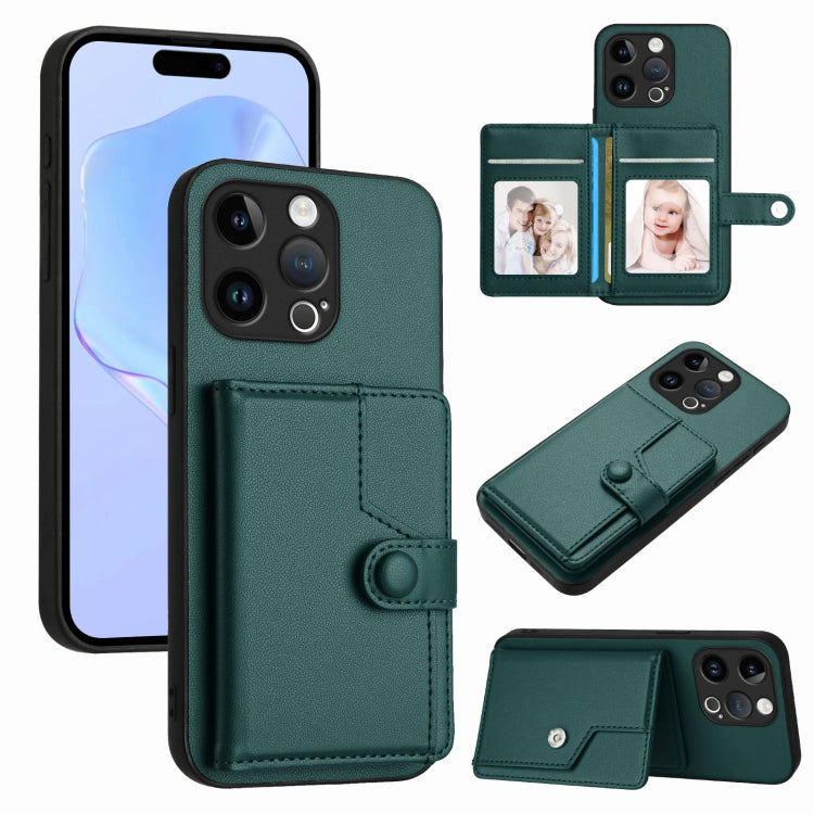 Étui portefeuille antivol RFID avec bouton, pour iPhone SE 2022 / 2020, pour iPhone 13 Pro Max, pour iPhone 13 Pro, pour iPhone 13, pour iPhone 13 mini, pour iPhone 12, pour iPhone 12 Pro Max, pour iPhone 12 Pro