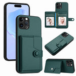 Étui portefeuille antivol RFID avec bouton, pour iPhone SE 2022 / 2020, pour iPhone 13 Pro Max, pour iPhone 13 Pro, pour iPhone 13, pour iPhone 13 mini, pour iPhone 12, pour iPhone 12 Pro Max, pour iPhone 12 Pro