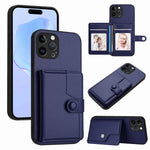 Étui portefeuille antivol RFID avec bouton, pour iPhone SE 2022 / 2020, pour iPhone 13 Pro Max, pour iPhone 13 Pro, pour iPhone 13, pour iPhone 13 mini, pour iPhone 12, pour iPhone 12 Pro Max, pour iPhone 12 Pro