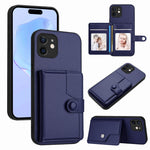 Étui de téléphone antivol RFID avec bouton, pour iPhone 12 mini, pour iPhone 11 Pro Max, pour iPhone 11, pour iPhone 11 Pro, pour iPhone XS / X, pour iPhone XR, pour iPhone XS Max, pour iPhone 8 Plus / 7 Plus