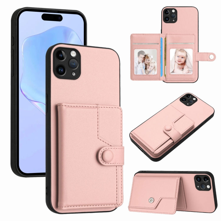 Étui de téléphone antivol RFID avec bouton, pour iPhone 12 mini, pour iPhone 11 Pro Max, pour iPhone 11, pour iPhone 11 Pro, pour iPhone XS / X, pour iPhone XR, pour iPhone XS Max, pour iPhone 8 Plus / 7 Plus