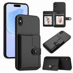 Étui de téléphone antivol RFID avec bouton, pour iPhone 12 mini, pour iPhone 11 Pro Max, pour iPhone 11, pour iPhone 11 Pro, pour iPhone XS / X, pour iPhone XR, pour iPhone XS Max, pour iPhone 8 Plus / 7 Plus