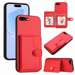 Étui de téléphone antivol RFID avec bouton, pour iPhone 12 mini, pour iPhone 11 Pro Max, pour iPhone 11, pour iPhone 11 Pro, pour iPhone XS / X, pour iPhone XR, pour iPhone XS Max, pour iPhone 8 Plus / 7 Plus