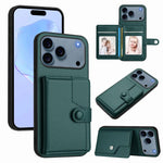 Étui de téléphone antivol RFID avec pochette pour cartes à bouton, Pour iPhone 17 Pro Max, Pour iPhone 17 Pro, Pour iPhone 17, Pour iPhone Air, Pour iPhone 16 Pro Max, Pour iPhone 16 Pro, Pour iPhone 16 Plus, Pour iPhone 16