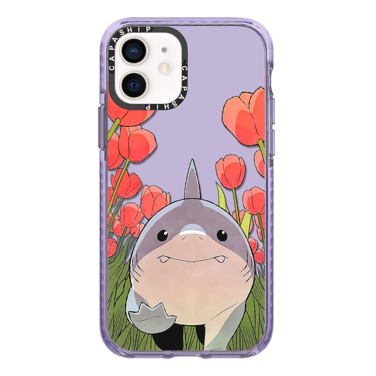 Simple Illustration Pattern Full Coverage Phone Case, For iPhone 12