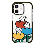 Simple Illustration Pattern Full Coverage Phone Case, For iPhone 12