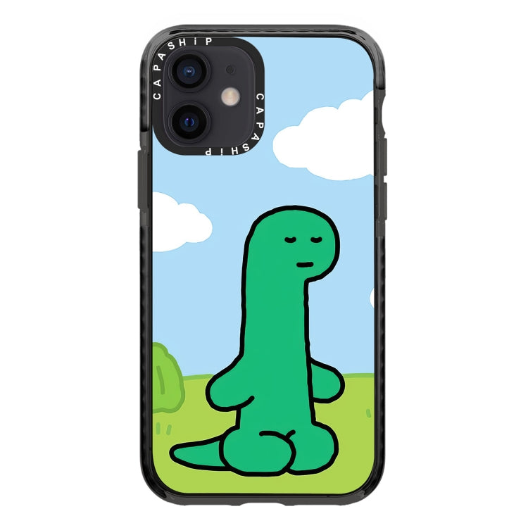 Simple Illustration Pattern Full Coverage Phone Case, For iPhone 12
