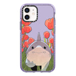 Simple Illustration Pattern Full Coverage Phone Case, For iPhone 12 mini