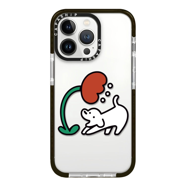 Simple Illustration Pattern Full Coverage Phone Case, For iPhone 13 Pro