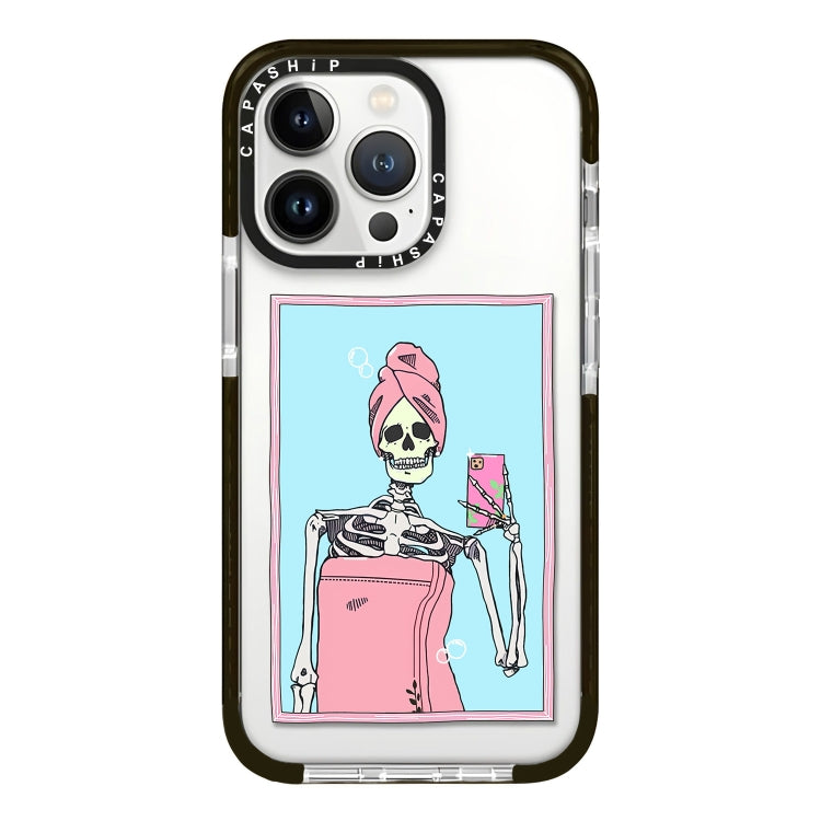 Simple Illustration Pattern Full Coverage Phone Case, For iPhone 13 Pro Max