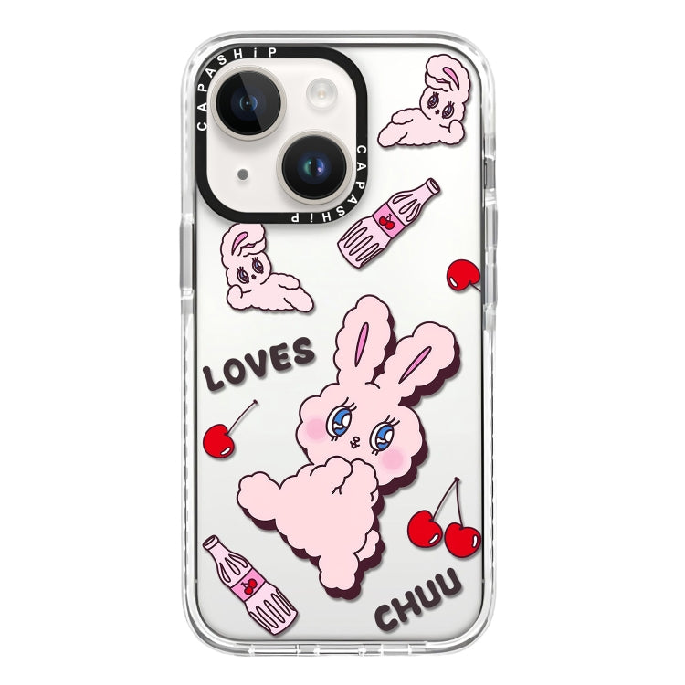 Simple Illustration Pattern Full Coverage Phone Case, For iPhone 14