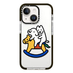 Simple Illustration Pattern Full Coverage Phone Case, For iPhone 14