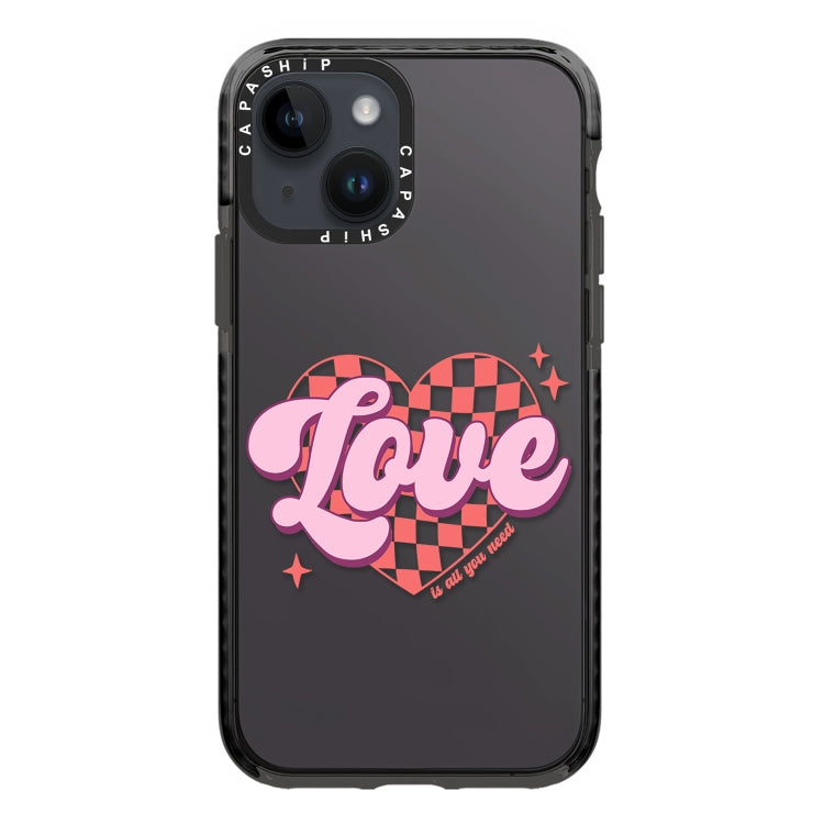 Simple Illustration Pattern Full Coverage Phone Case, For iPhone 15