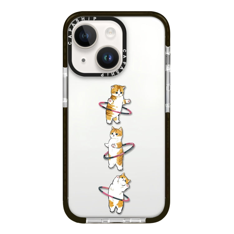 Simple Illustration Pattern Full Coverage Phone Case, For iPhone 15