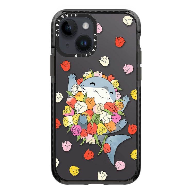 Simple Illustration Pattern Full Coverage Phone Case, For iPhone 15 Plus