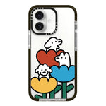 Simple Illustration Pattern Full Coverage Phone Case, For iPhone 16
