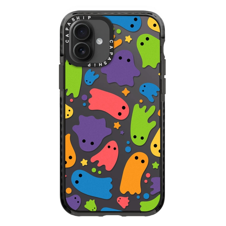 Simple Illustration Pattern Full Coverage Phone Case, For iPhone 16 Plus