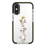 Simple Illustration Pattern Full Coverage Phone Case, For iPhone X / XS