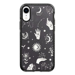 Simple Illustration Pattern Full Coverage Phone Case, For iPhone XR