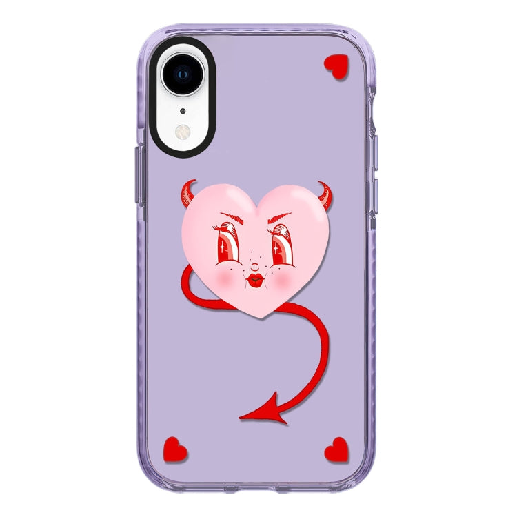 Simple Illustration Pattern Full Coverage Phone Case, For iPhone XR