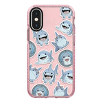 Simple Illustration Pattern Full Coverage Phone Case, For iPhone XS Max
