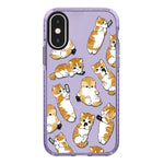 Simple Illustration Pattern Full Coverage Phone Case, For iPhone XS Max