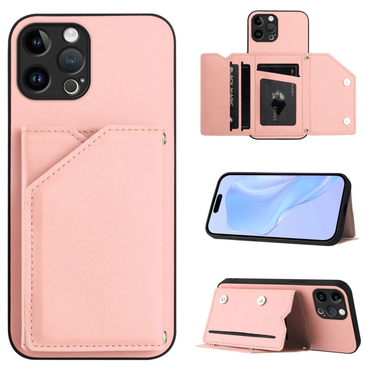 Étui de téléphone à quatre fentes pour cartes avec dragonne, toucher doux, pour iPhone 7 / 8 / SE 2020 2022, pour iPhone 13 Pro Max, pour iPhone 13 Pro, pour iPhone 13, pour iPhone 13 mini, pour iPhone 12, pour iPhone 12 Pro Max, pour iPhone 12 Pro