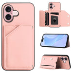 Étui de téléphone à quatre emplacements pour cartes avec dragonne, toucher agréable, pour iPhone 17 Pro Max, pour iPhone 17 Pro, pour iPhone 17, pour iPhone Air, pour iPhone 16 Pro Max, pour iPhone 16 Pro, pour iPhone 16 Plus, pour iPhone 16