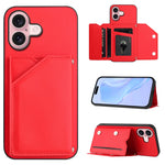 Étui de téléphone à quatre emplacements pour cartes avec dragonne, toucher agréable, pour iPhone 17 Pro Max, pour iPhone 17 Pro, pour iPhone 17, pour iPhone Air, pour iPhone 16 Pro Max, pour iPhone 16 Pro, pour iPhone 16 Plus, pour iPhone 16