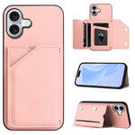 Étui de téléphone à quatre emplacements pour cartes avec dragonne, toucher agréable, pour iPhone 17 Pro Max, pour iPhone 17 Pro, pour iPhone 17, pour iPhone Air, pour iPhone 16 Pro Max, pour iPhone 16 Pro, pour iPhone 16 Plus, pour iPhone 16