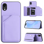 Étui de téléphone à quatre emplacements pour cartes avec dragonne, toucher agréable, pour iPhone 12 mini, pour iPhone 11 Pro Max, pour iPhone 11, pour iPhone 11 Pro, pour iPhone X / XS, pour iPhone XR, pour iPhone XS Max, pour iPhone 7 Plus / 8 Plus