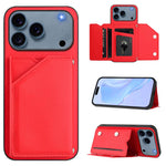 Étui de téléphone à quatre emplacements pour cartes avec dragonne, toucher agréable, pour iPhone 17 Pro Max, pour iPhone 17 Pro, pour iPhone 17, pour iPhone Air, pour iPhone 16 Pro Max, pour iPhone 16 Pro, pour iPhone 16 Plus, pour iPhone 16