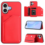 Étui de téléphone à quatre emplacements pour cartes avec dragonne, toucher agréable, pour iPhone 17 Pro Max, pour iPhone 17 Pro, pour iPhone 17, pour iPhone Air, pour iPhone 16 Pro Max, pour iPhone 16 Pro, pour iPhone 16 Plus, pour iPhone 16