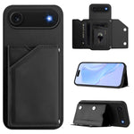 Étui de téléphone à quatre emplacements pour cartes avec dragonne, toucher agréable, pour iPhone 17 Pro Max, pour iPhone 17 Pro, pour iPhone 17, pour iPhone Air, pour iPhone 16 Pro Max, pour iPhone 16 Pro, pour iPhone 16 Plus, pour iPhone 16