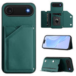 Étui de téléphone à quatre emplacements pour cartes avec dragonne, toucher agréable, pour iPhone 17 Pro Max, pour iPhone 17 Pro, pour iPhone 17, pour iPhone Air, pour iPhone 16 Pro Max, pour iPhone 16 Pro, pour iPhone 16 Plus, pour iPhone 16